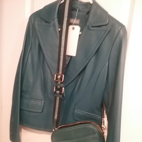 Kate Hill genuine leather jacket # 10 KH - Picture 1 of 7